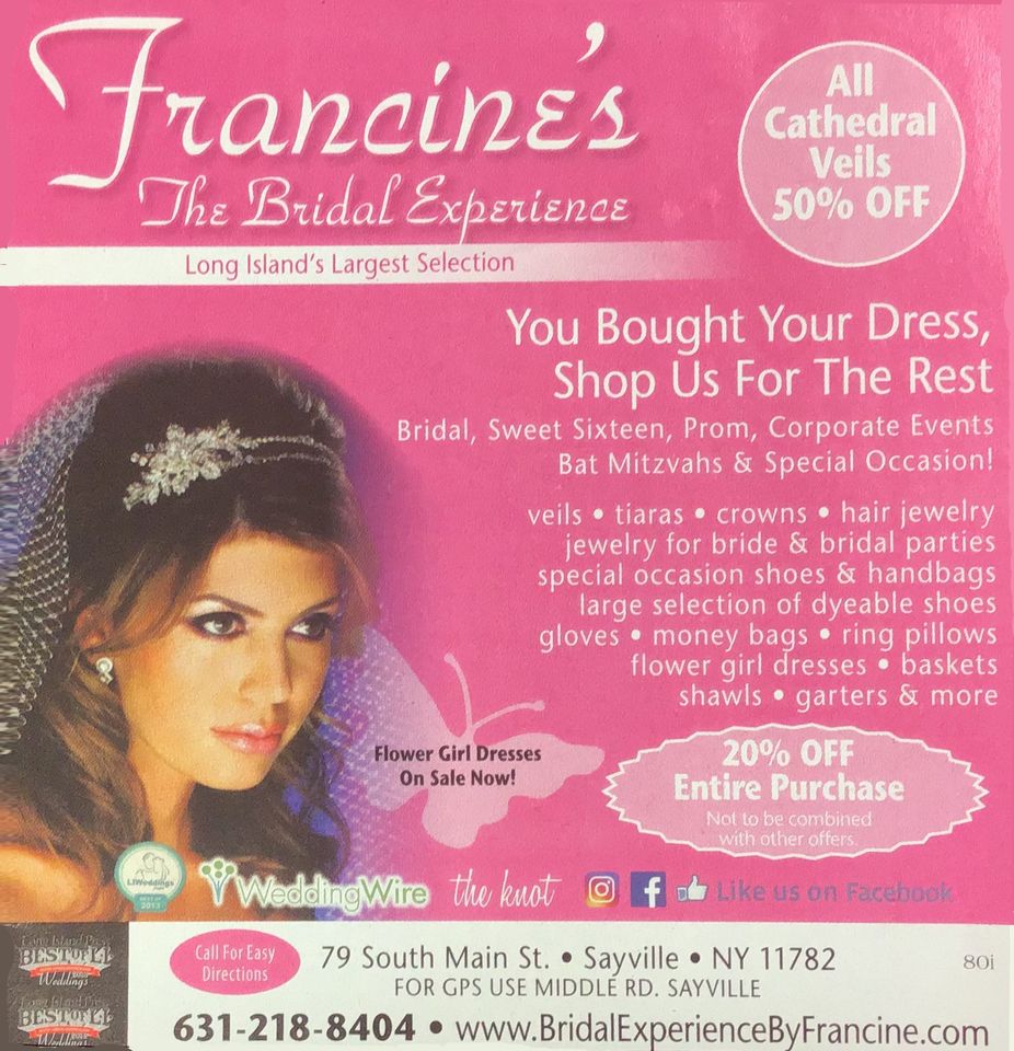 Francine's Bridal Experience ad