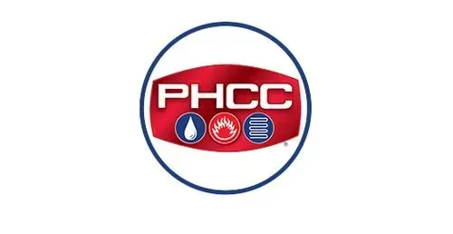 National Association of Plumbing Heating and Cooling Contractors (PHCC) logo