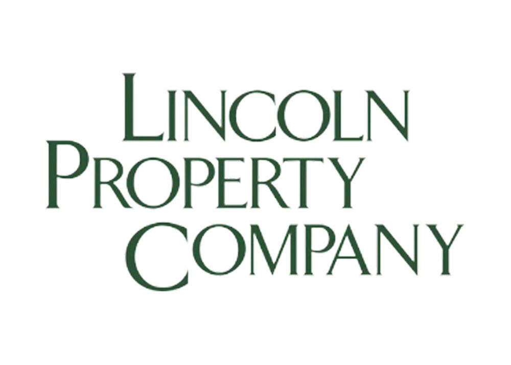 Lincoln Property Company logo in green text on a white background.
