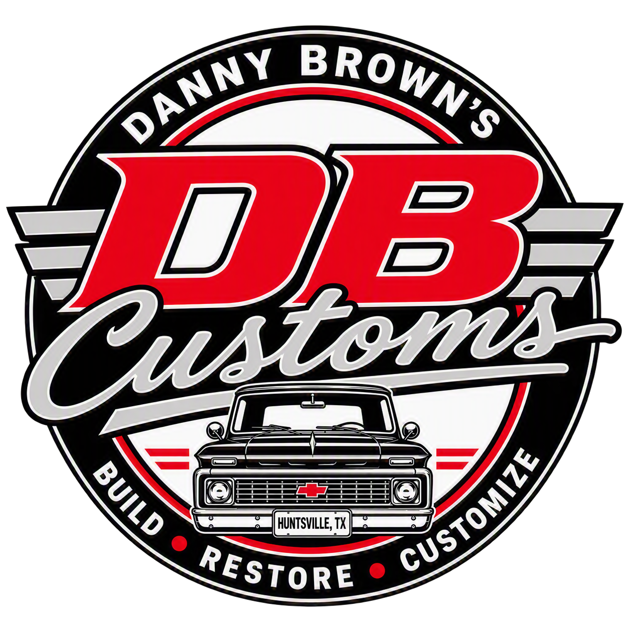 Danny Brown’s DB Customs logo