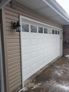 siding and garage