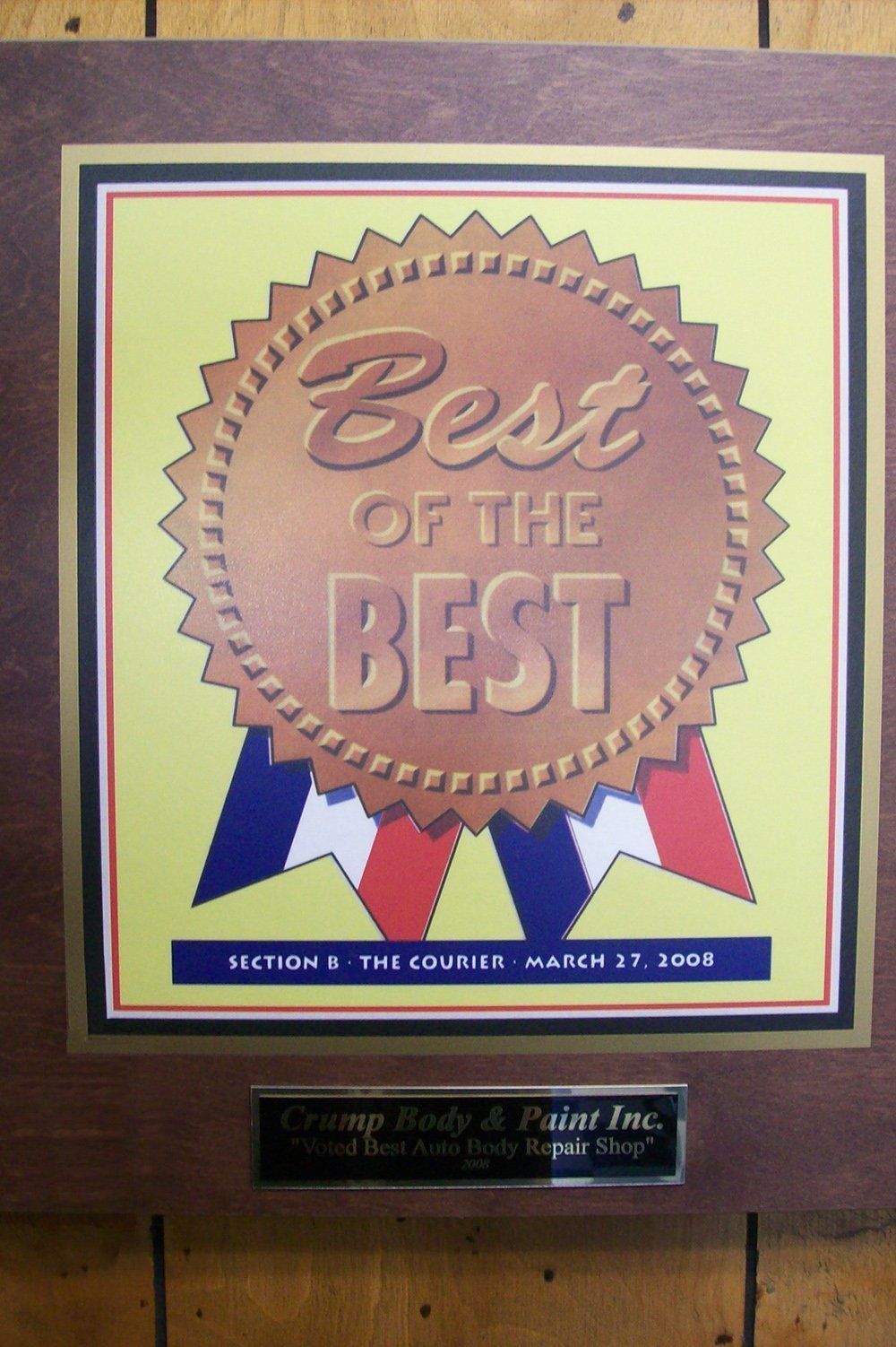 Crump Body & Paint Inc Auto Body Repair Tupelo, MS