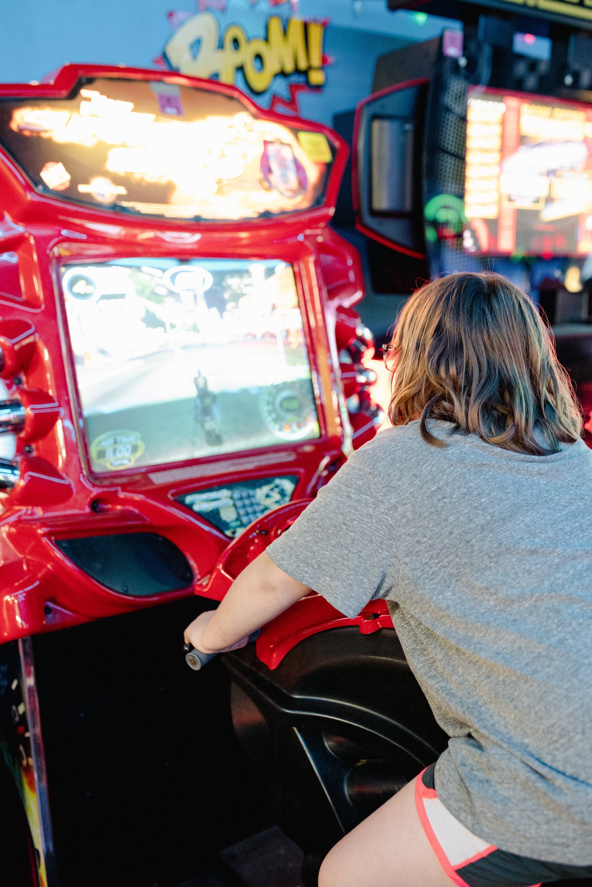 Big Rock Fun Park Motor Arcade Game