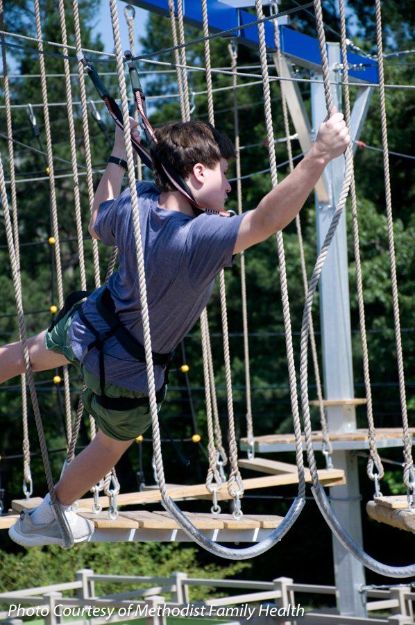 Rope bridge course #1