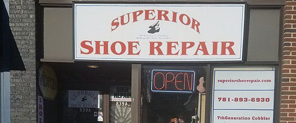 Shoe repair store