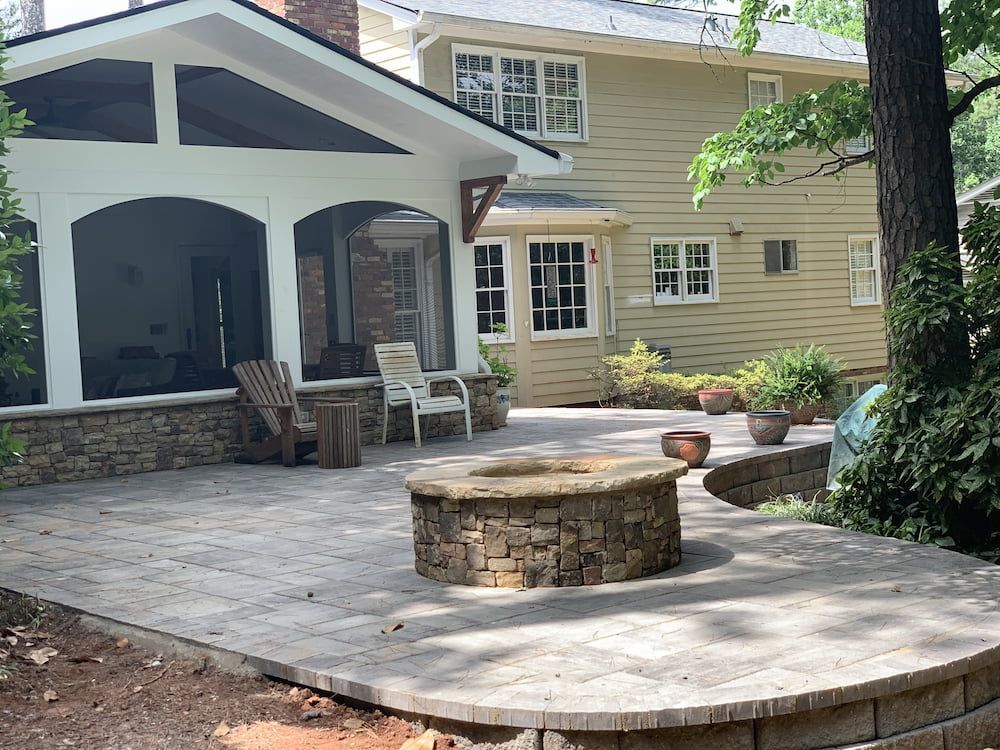 Outdoor Kitchen Companies Buford, GA Peachtree Pavers
