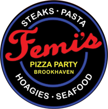 Femi's Pizza Party of Brookhaven | Logo