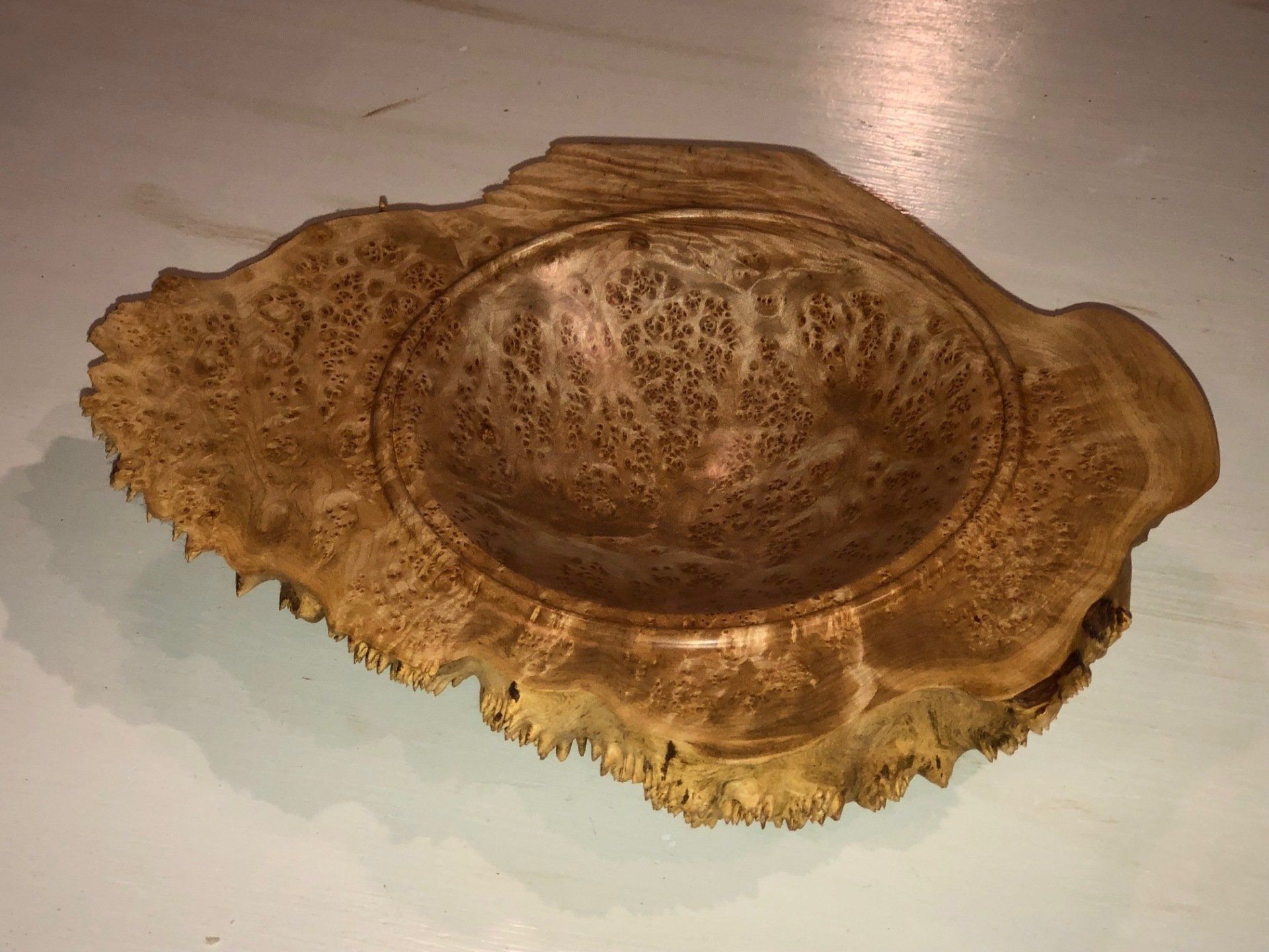 Woodturning bowl