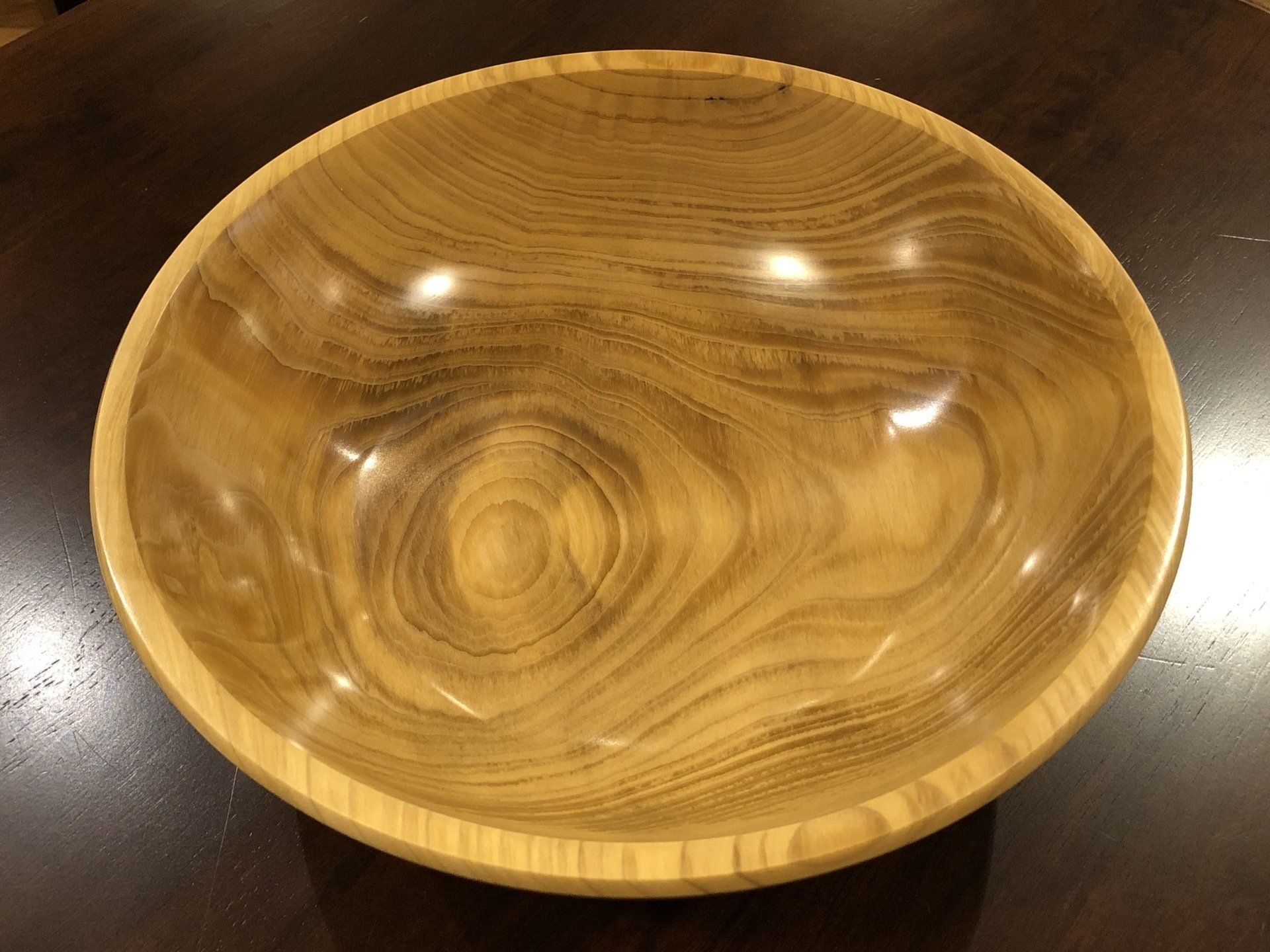Woodturning bowl