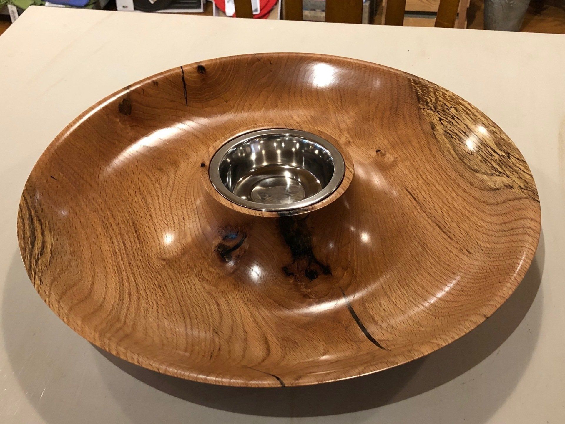 Woodturning bowl