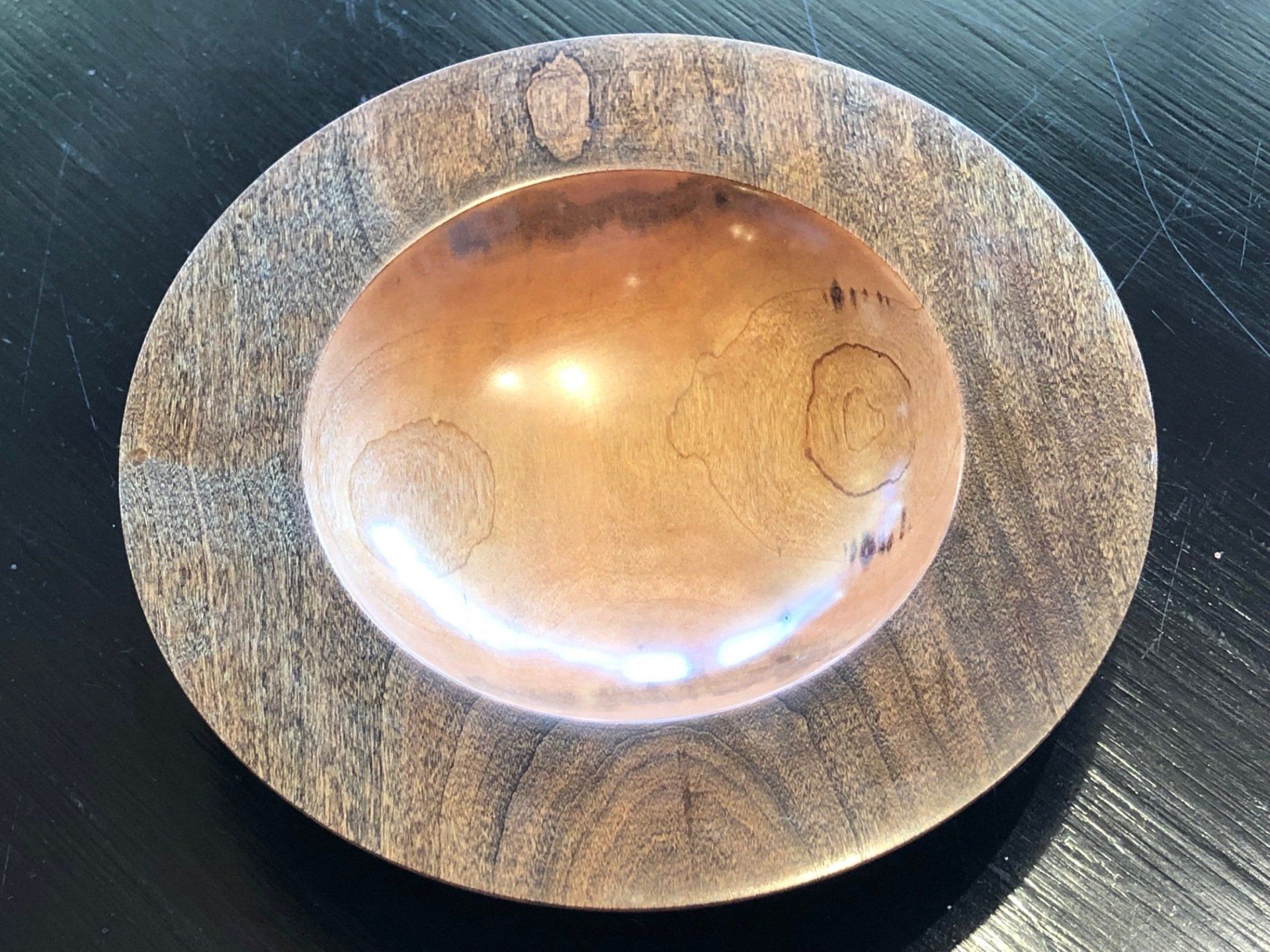 Woodturning bowl