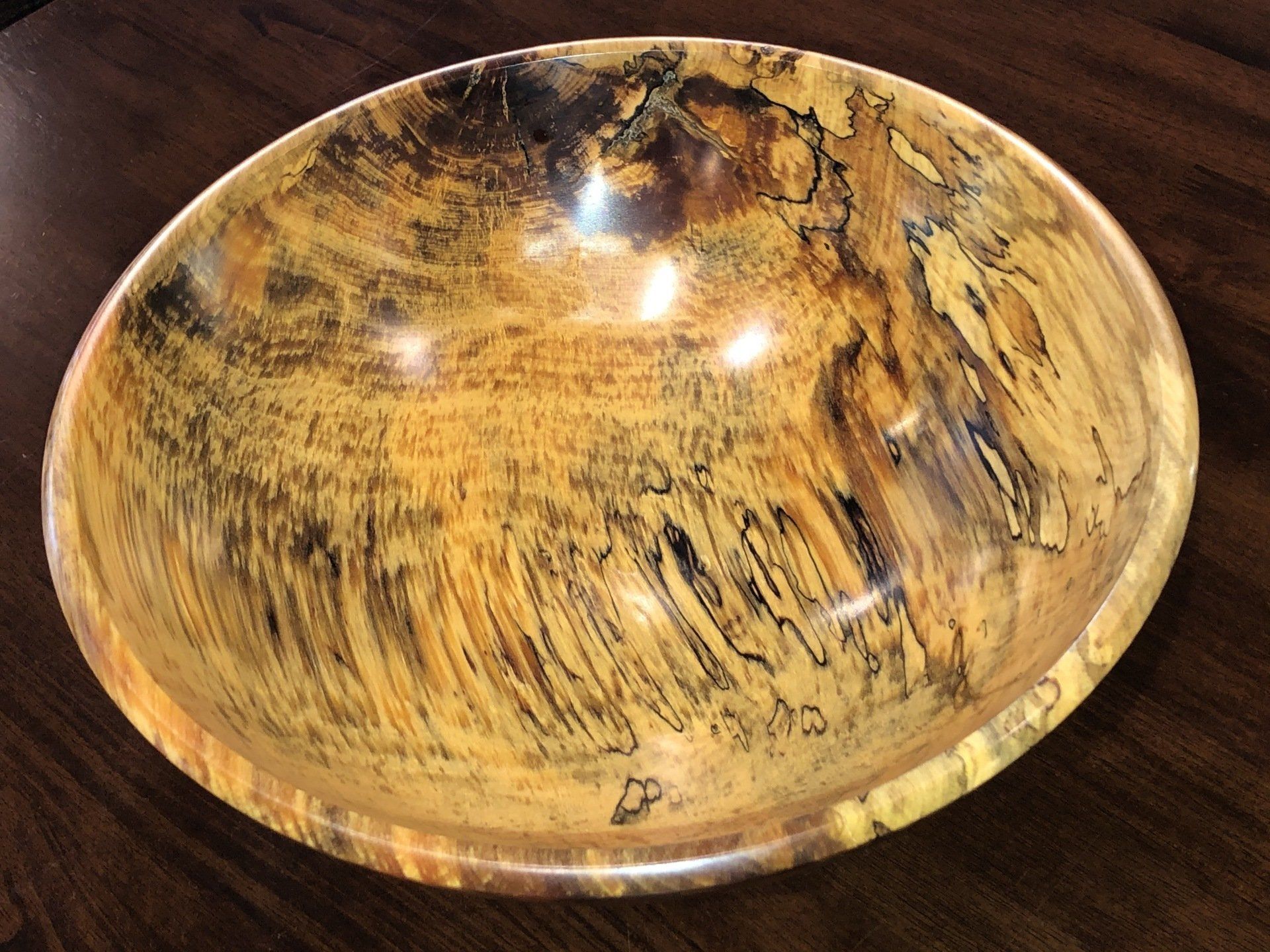 Woodturning bowl