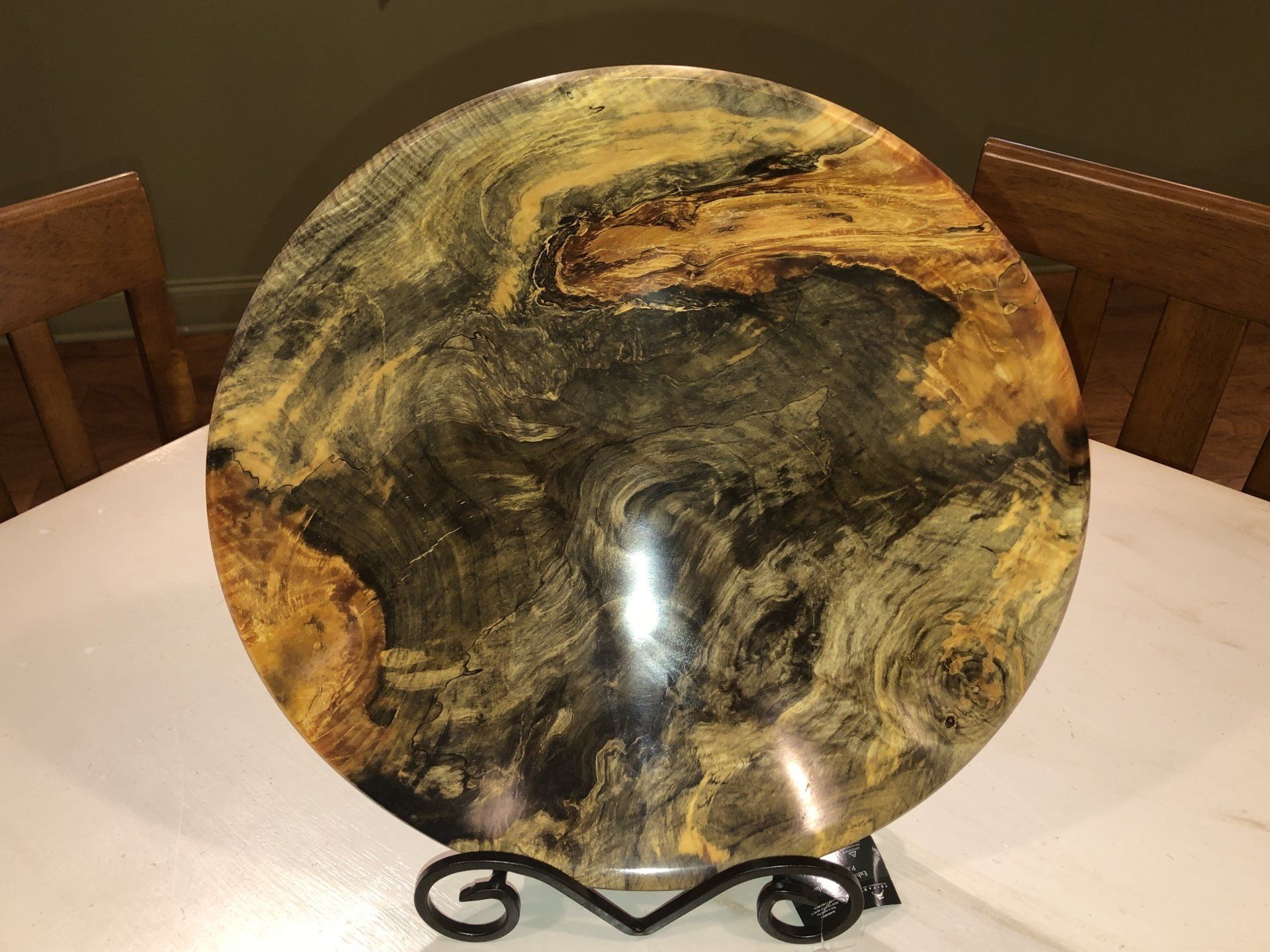 Woodturning bowl