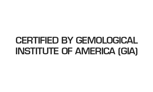 Certified by Gemological Institute of America (GIA)