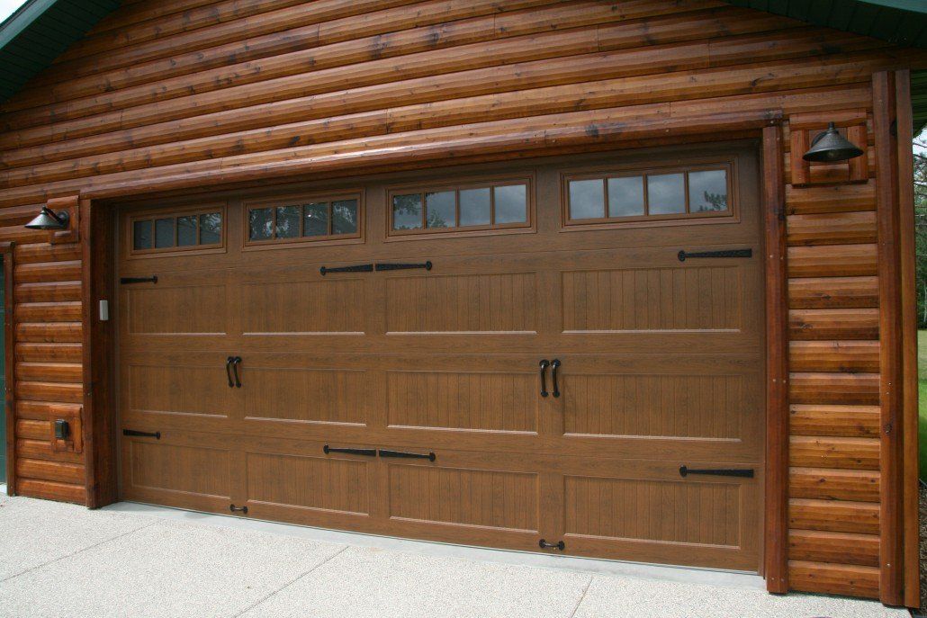 Residential garage door