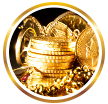 Gold coins