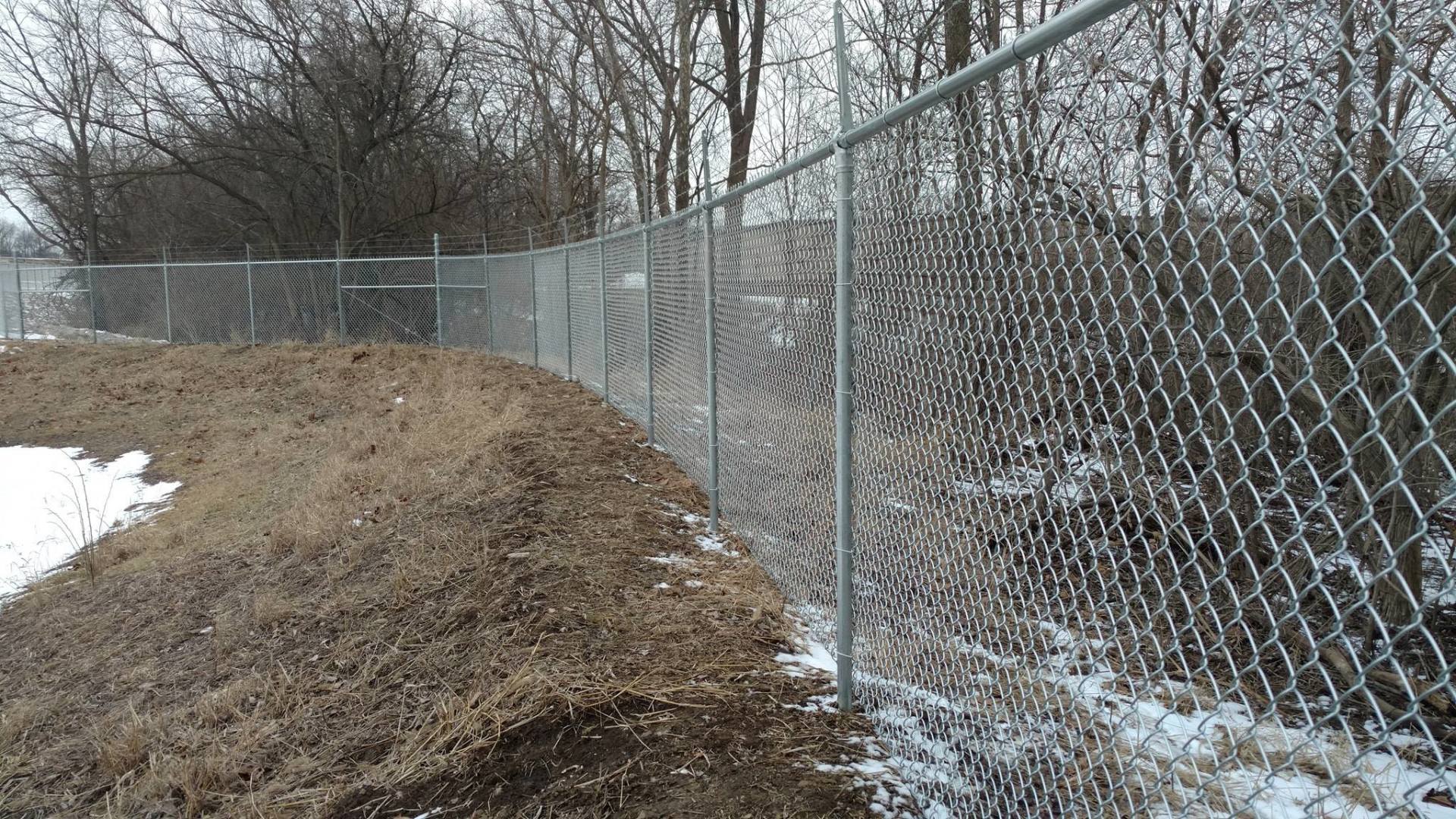 Chain-link fences