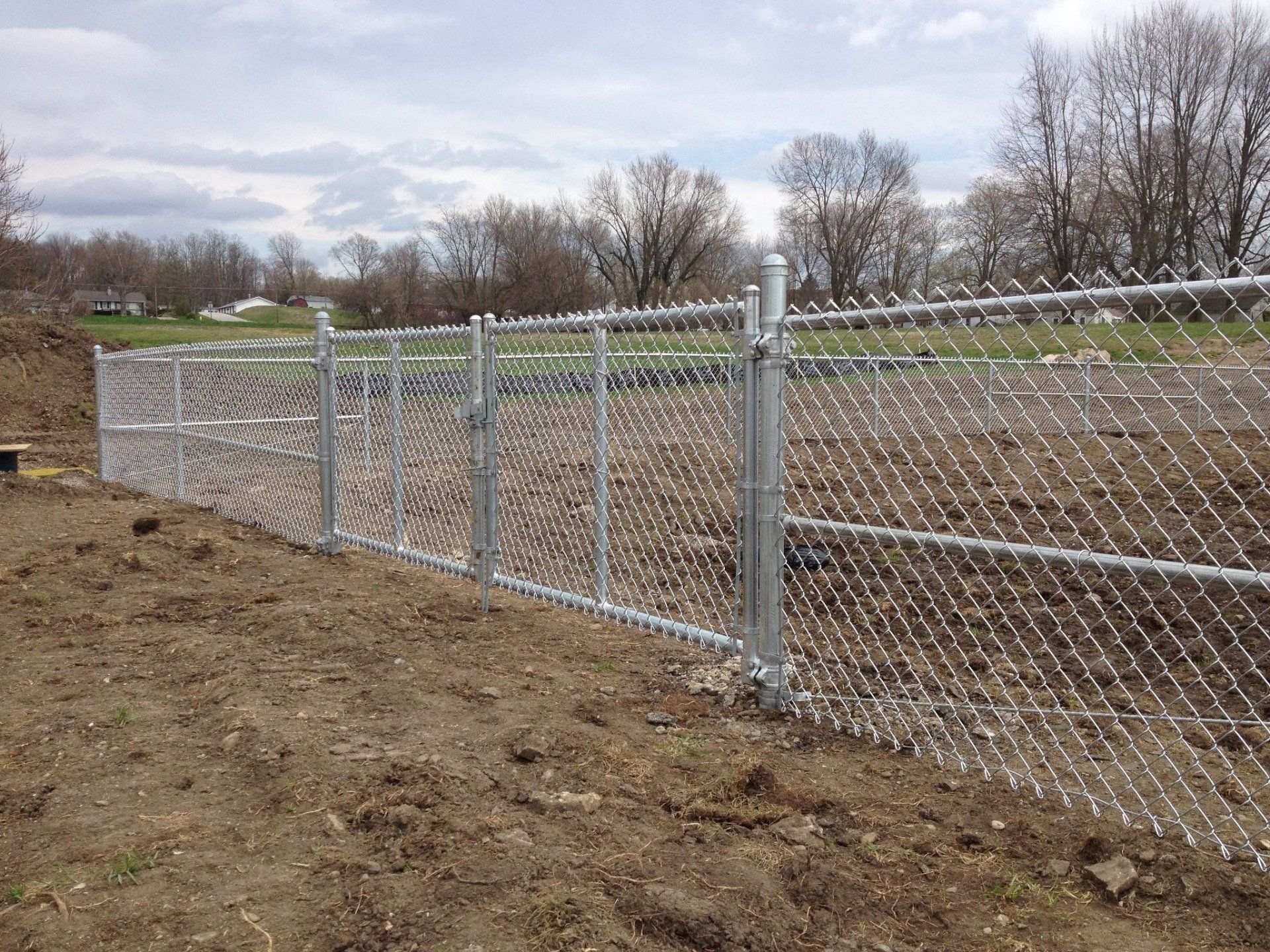 Chain-link fences
