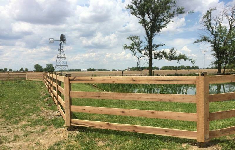 Farm and livestock fence