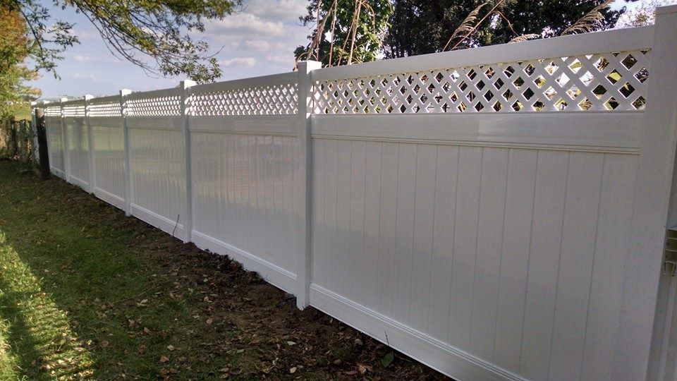 Vinyl fences
