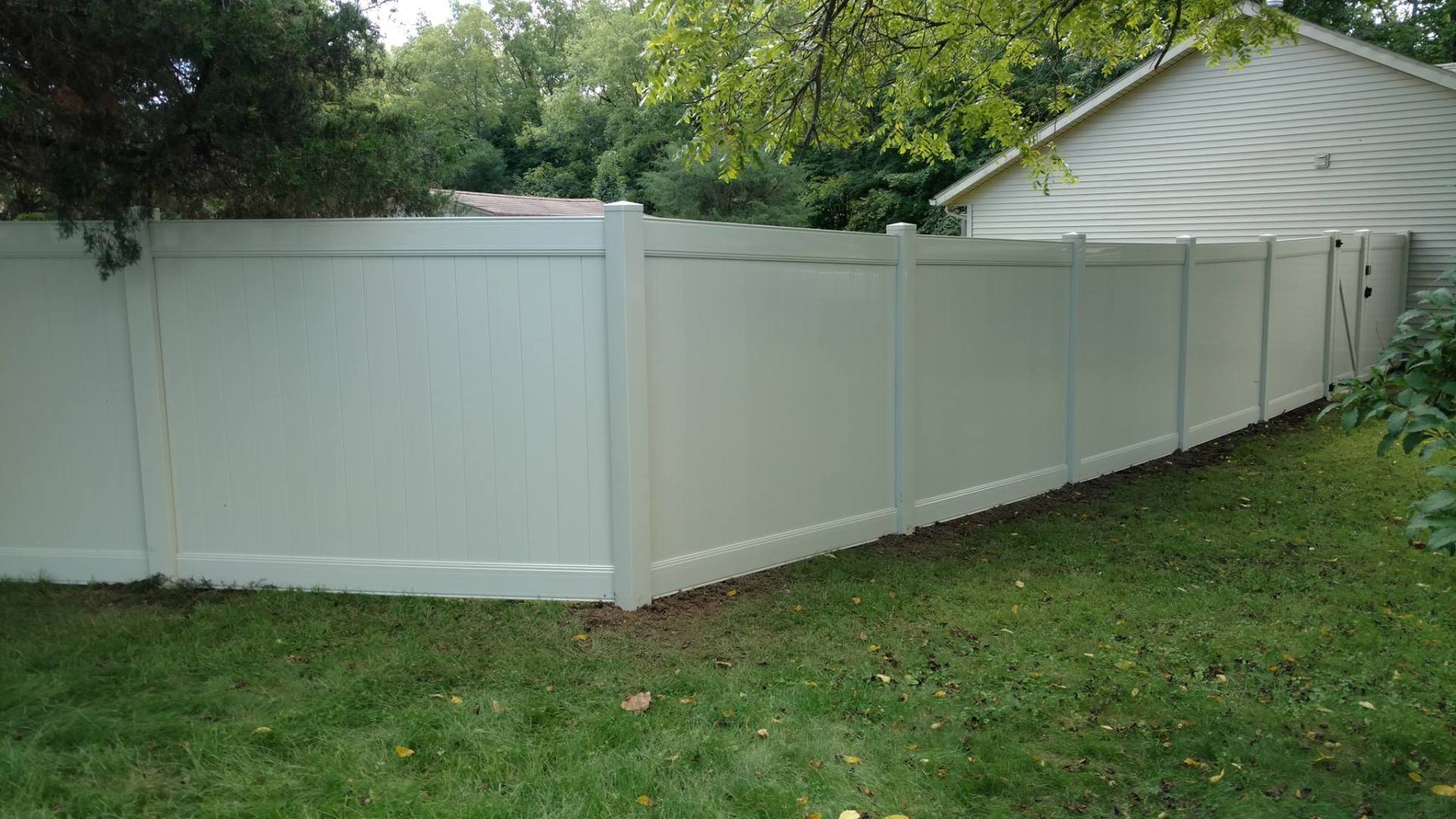 Vinyl fences