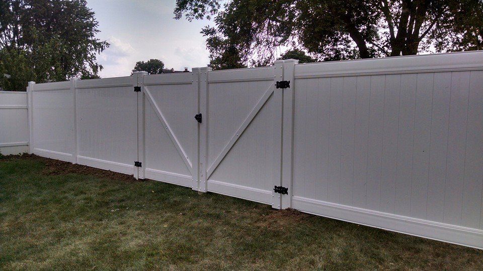 Vinyl fences