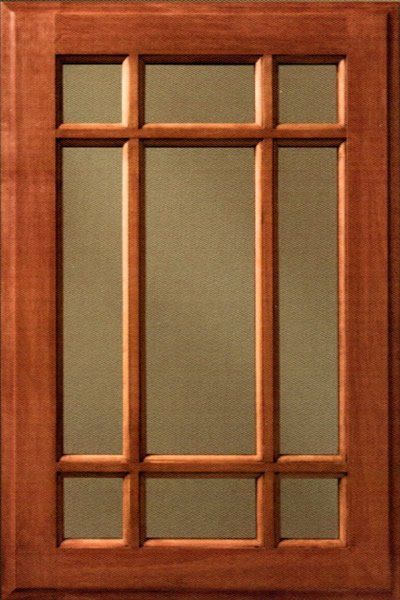 9 Lite Mullion Natural Maple