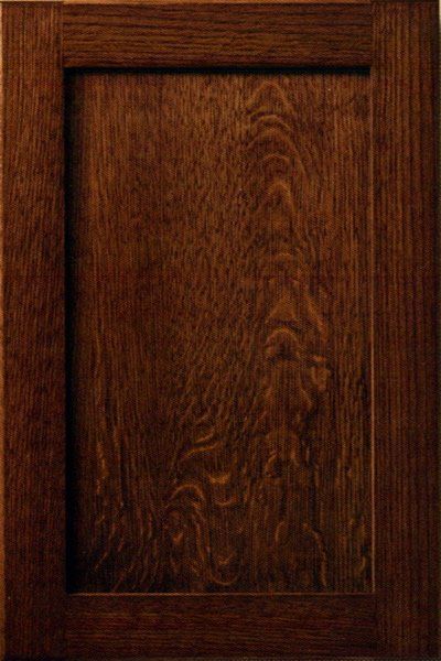 Mocha on Quarter Sawn Red Oak