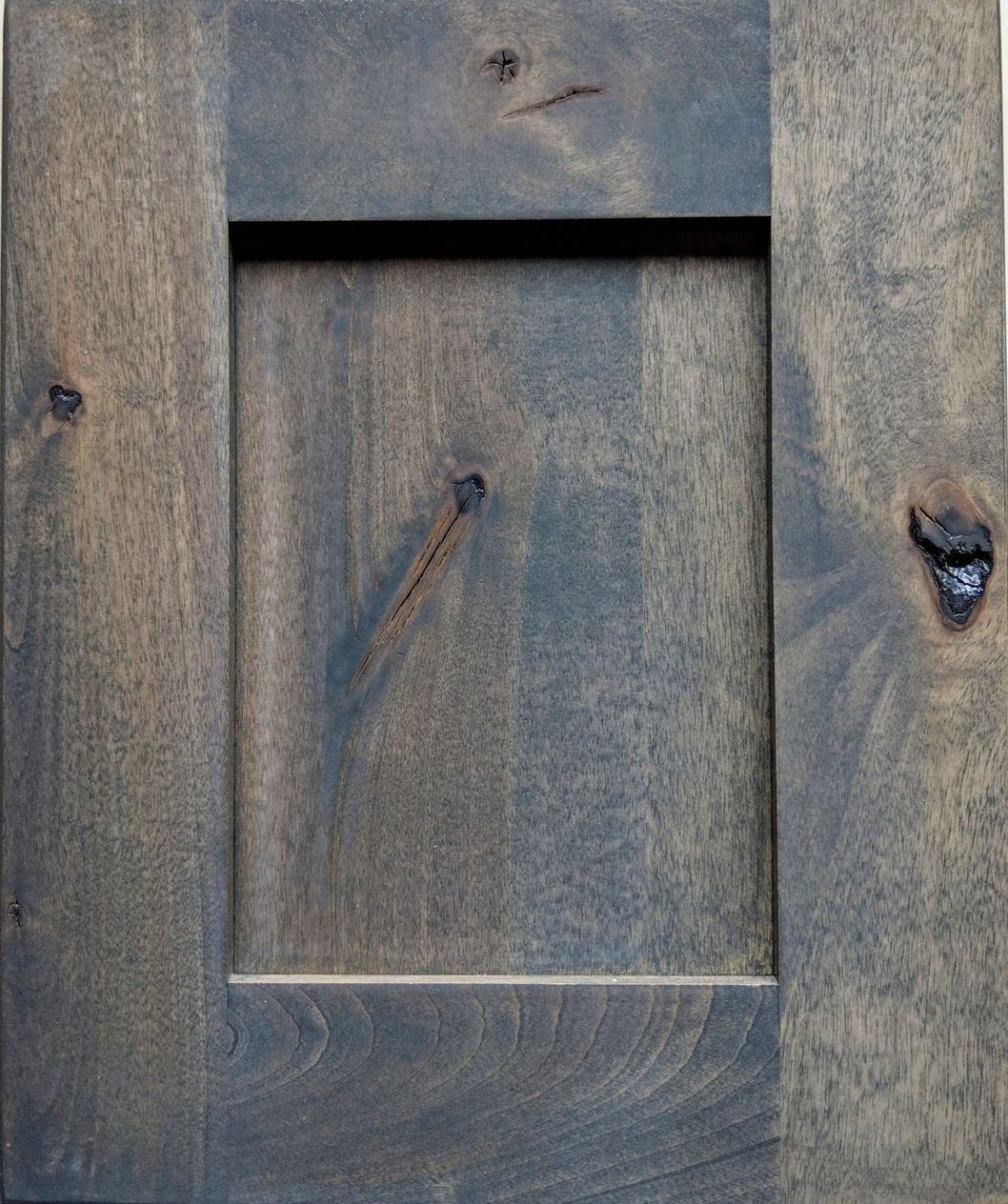 Weathered Gray on Rustic Birch