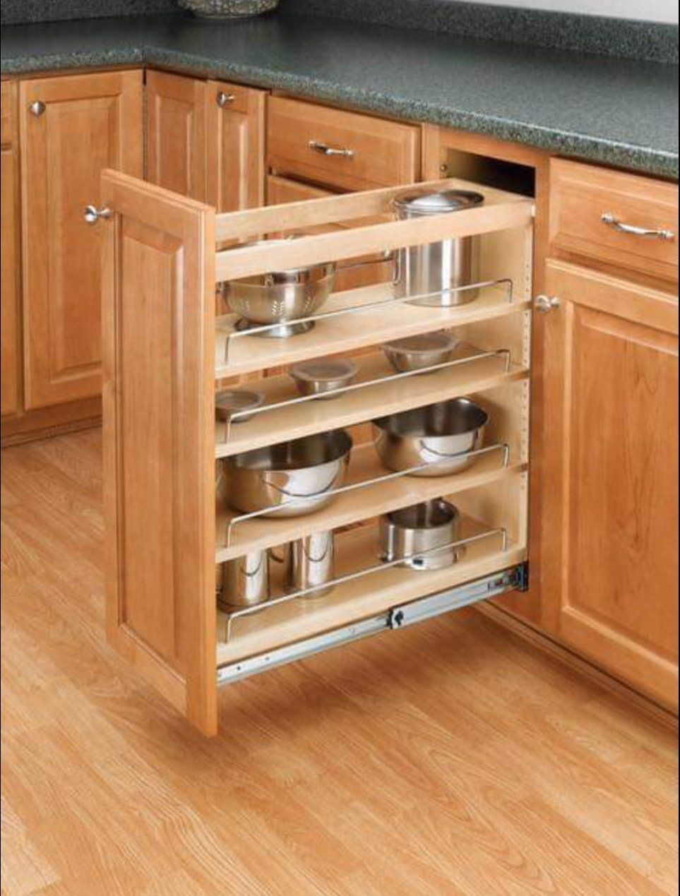 Pullout for Smaller Pans