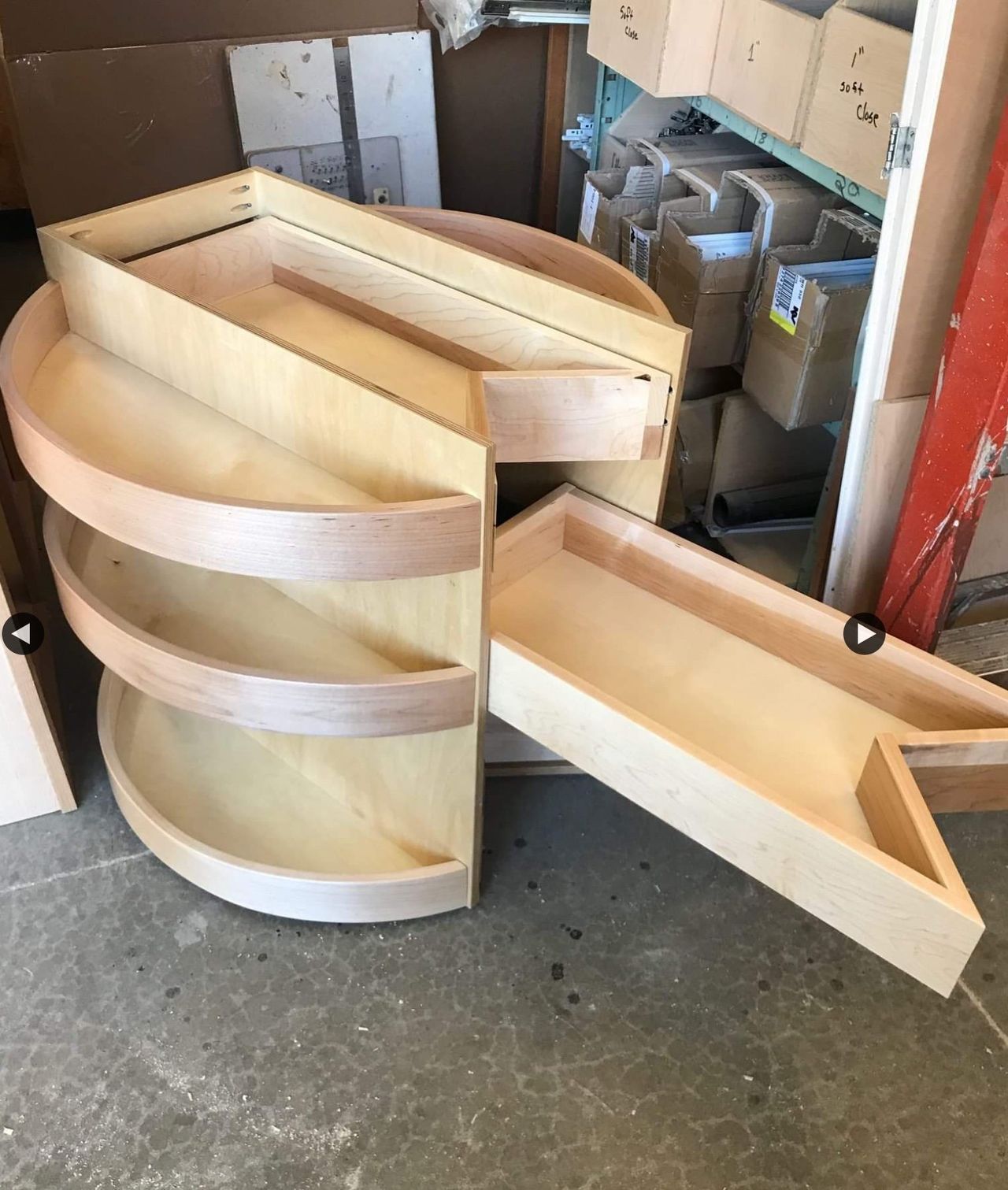 Custom Lazy Susan Insert