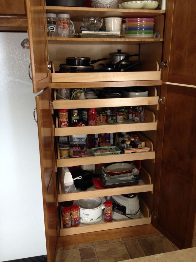 Kitchen cabinets drawers