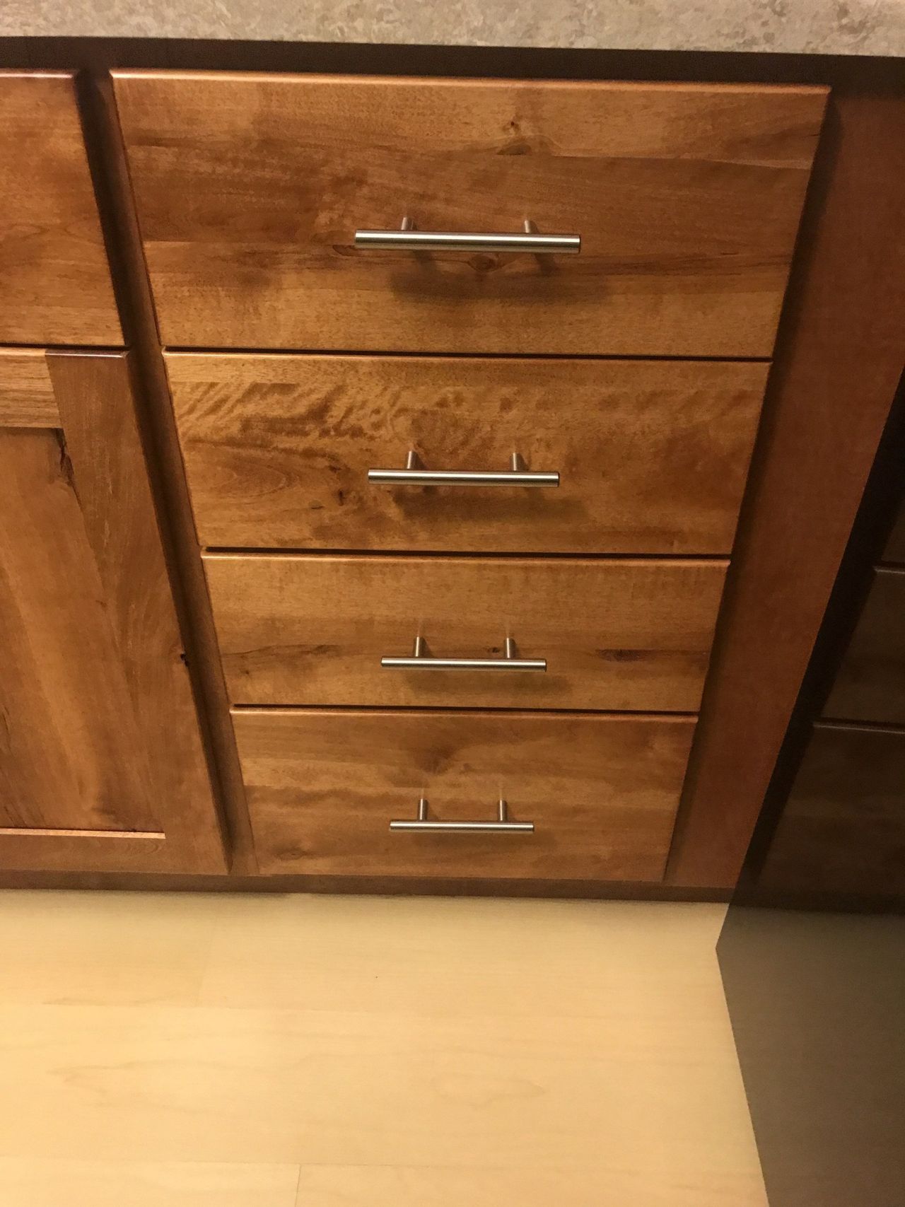 Kitchen cabinets drawers