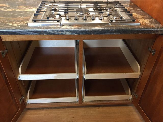 Kitchen cabinets drawers