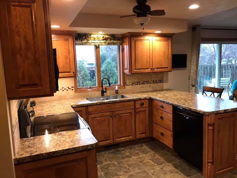 Kitchen cabinets drawers