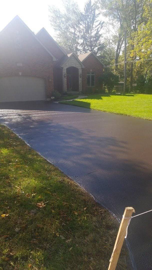 Asplhalt installation