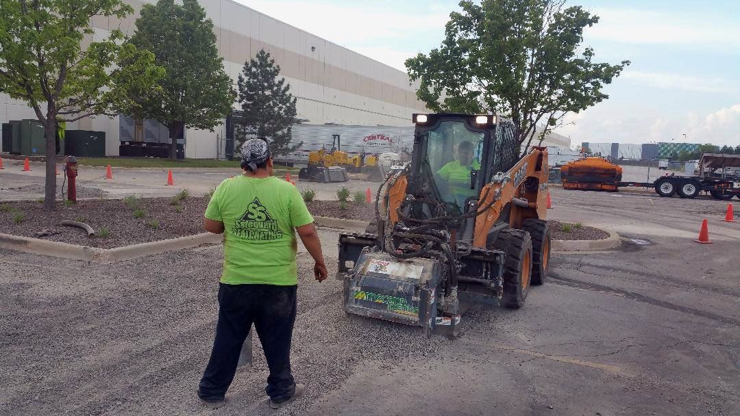 Asplhalt installation