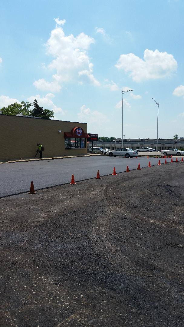 Asplhalt installation