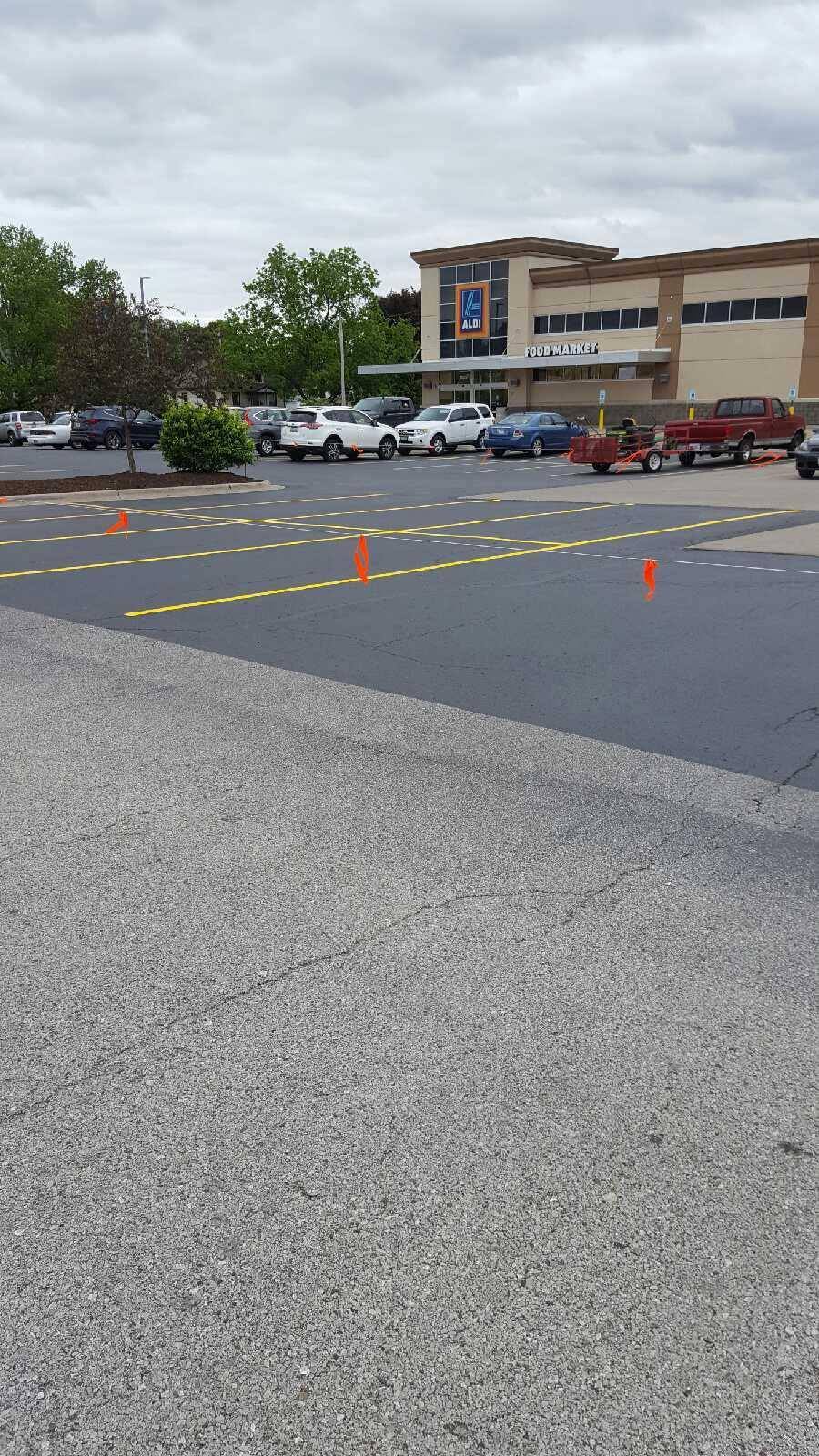 Asplhalt installation