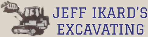 Jeff Ikard's Excavating logo