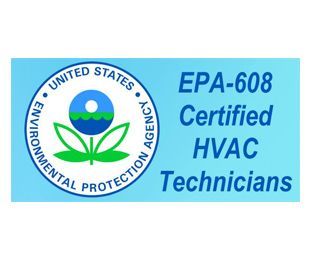 Environmental Protection Agency United States EPA-608 Certified HVAC Technicians