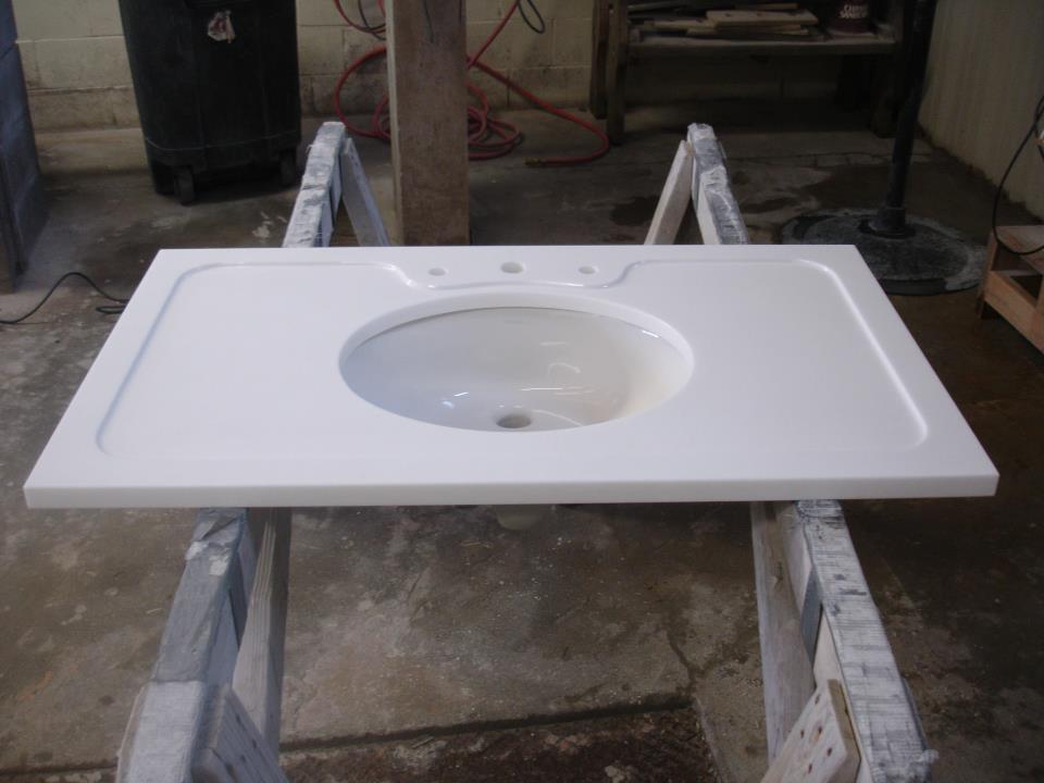 Thassos Console Vanity Top