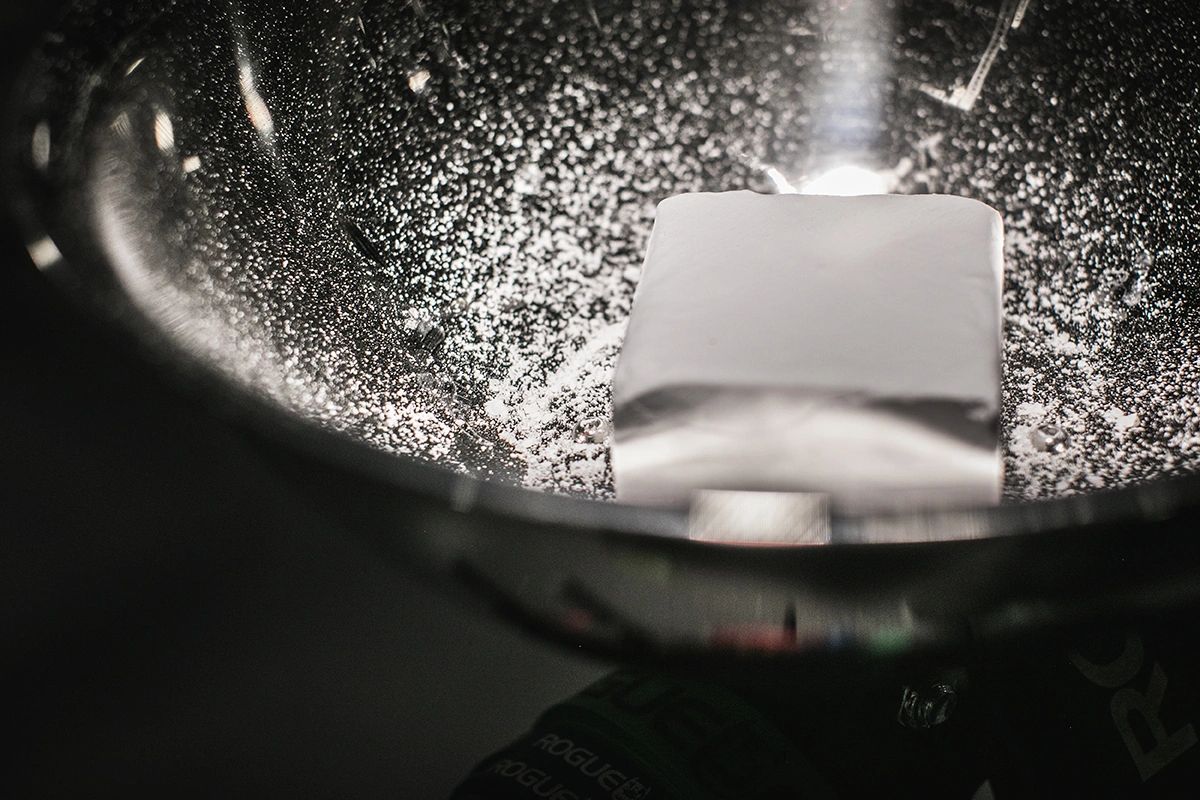 A close up of a piece of paper in a bowl.