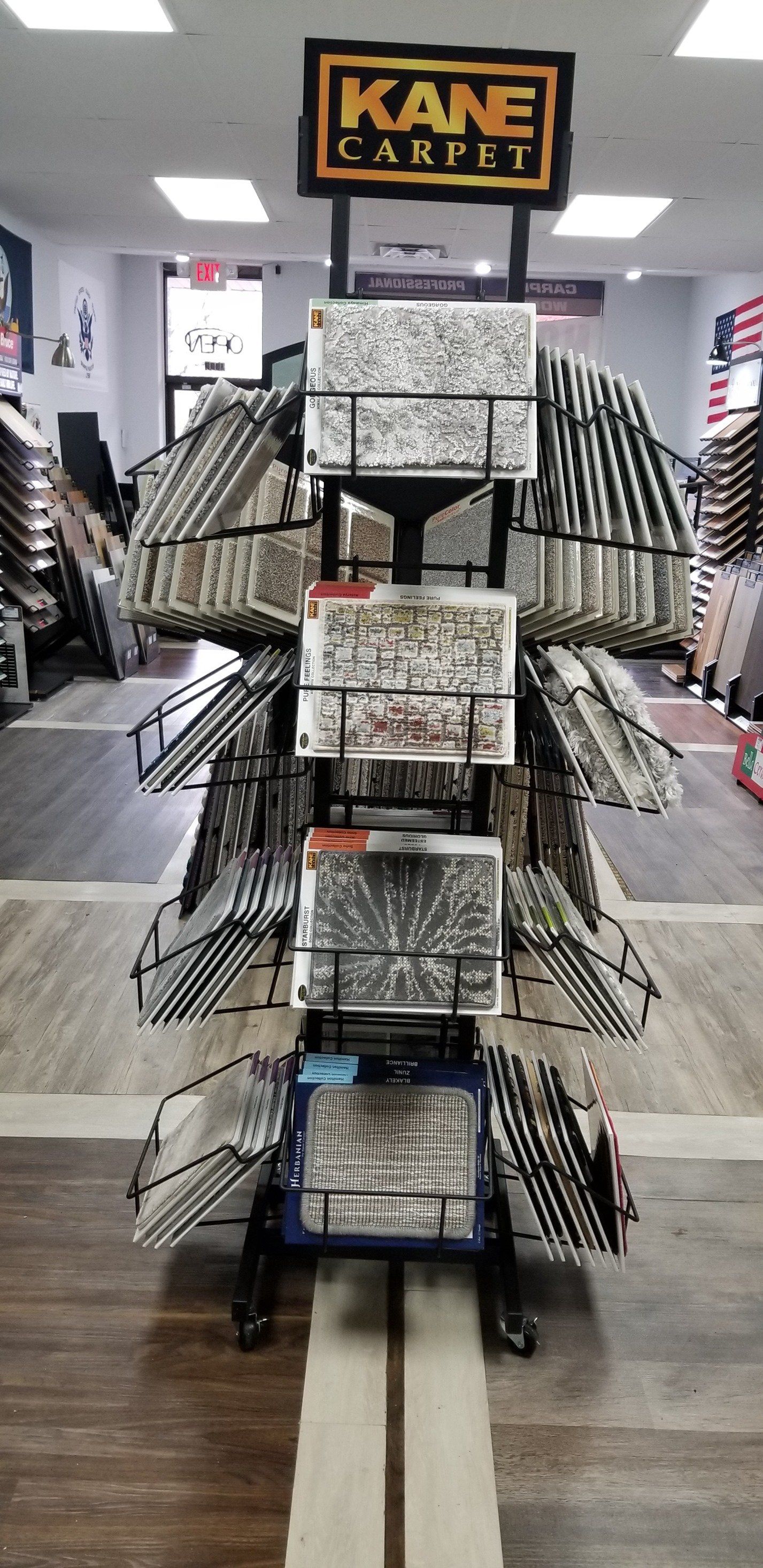 Different kinds of carpet