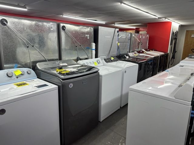 washers and dryers