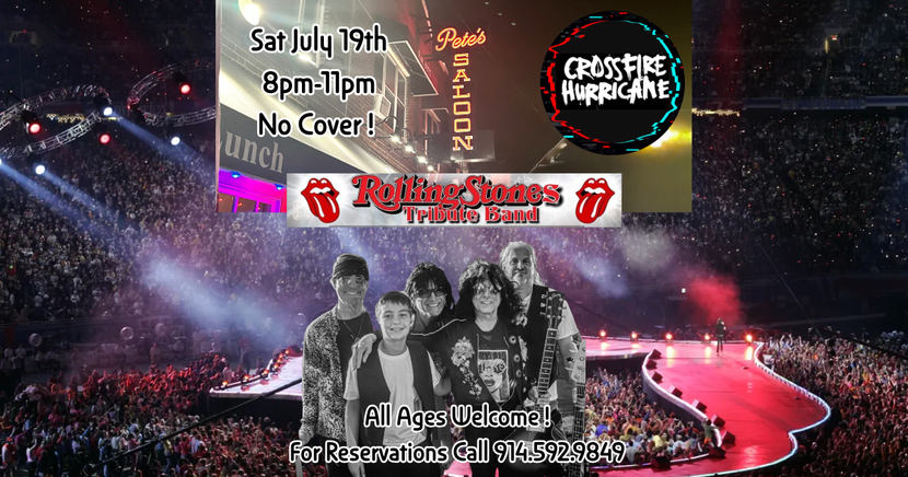 Live At Pete's Saloon In Elmsford NY July 19th 2025, 8:00 PM