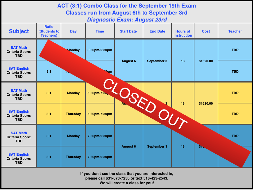 12:1 SAT CLASSES (MAY 2 EXAM)