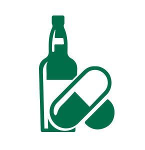 Substance abuse icon