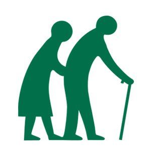 Elderly couple icon
