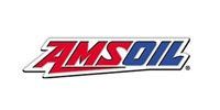 AMSOIL logo in red, blue, and black on a white background
